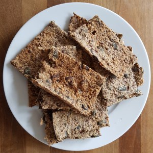 Selbstgemachtes Knäckebrot