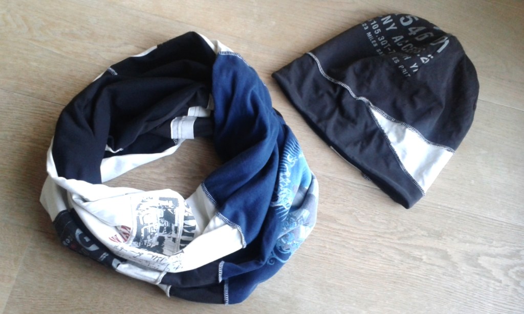 Beanie und Schal